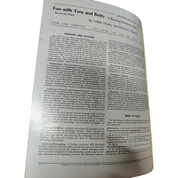 1961 Fun with Tom and Betty by Odil Ousley and David Russell - Picture 2 of 2